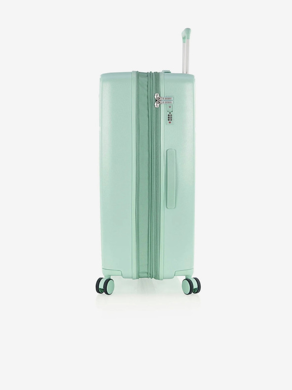 Heys Светлозелен пътнически куфар Heys Pastel L Mint