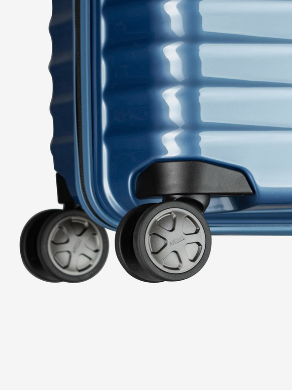 Titan Син пътнически куфар Titan Litron L