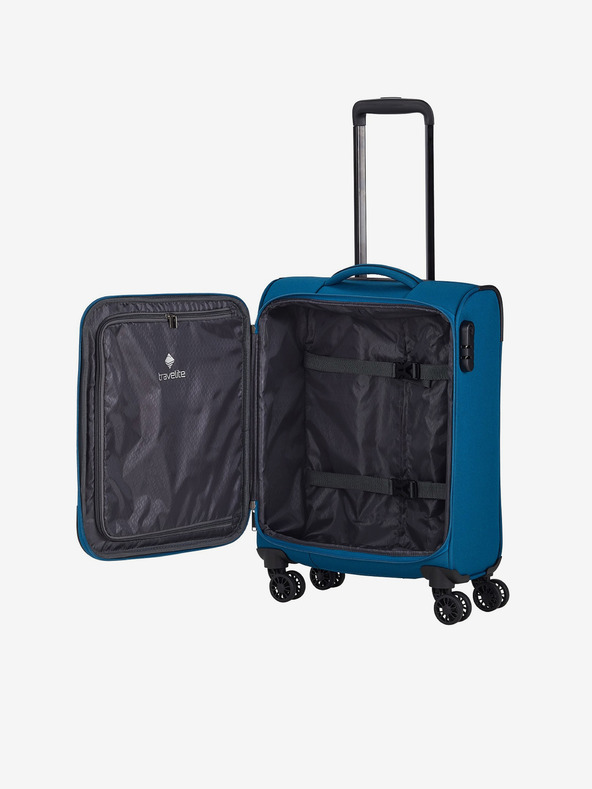 Travelite Син пътнически куфар Travelite Chios S