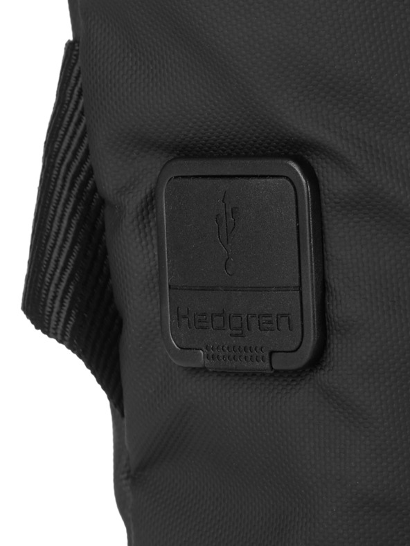 Hedgren Черна мъжка раница Hedgren Tube Kidney