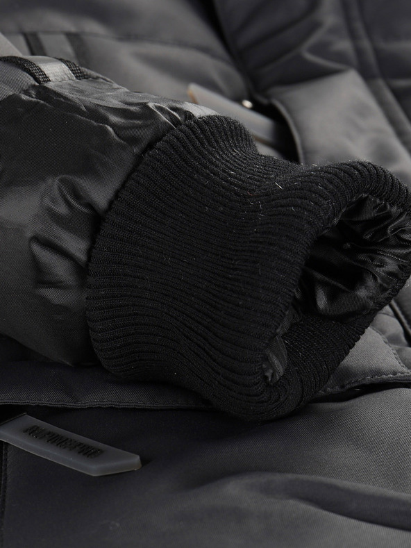 ALPINE PRO Сиво яке за момиче с мембрана PTX Alpine Pro Werdo