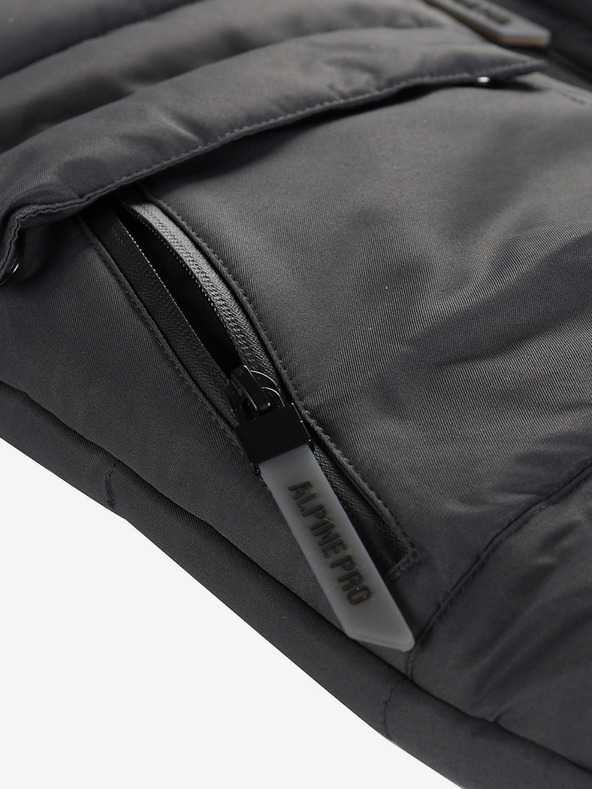 ALPINE PRO Сиво яке за момиче с мембрана PTX Alpine Pro Werdo