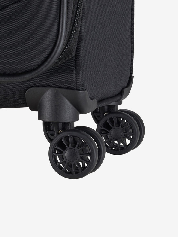 Travelite Черен пътнически куфар Travelite Chios L