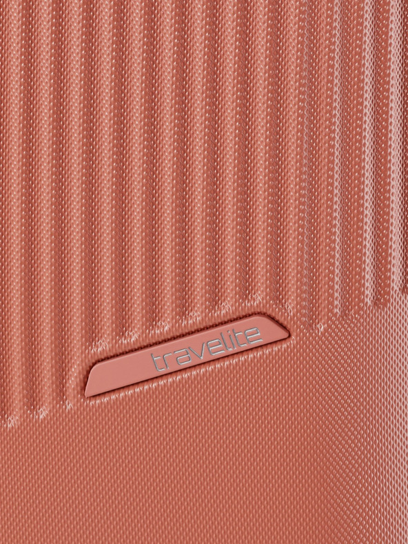 Travelite Оранжев пътнически куфар Travelite Bali L