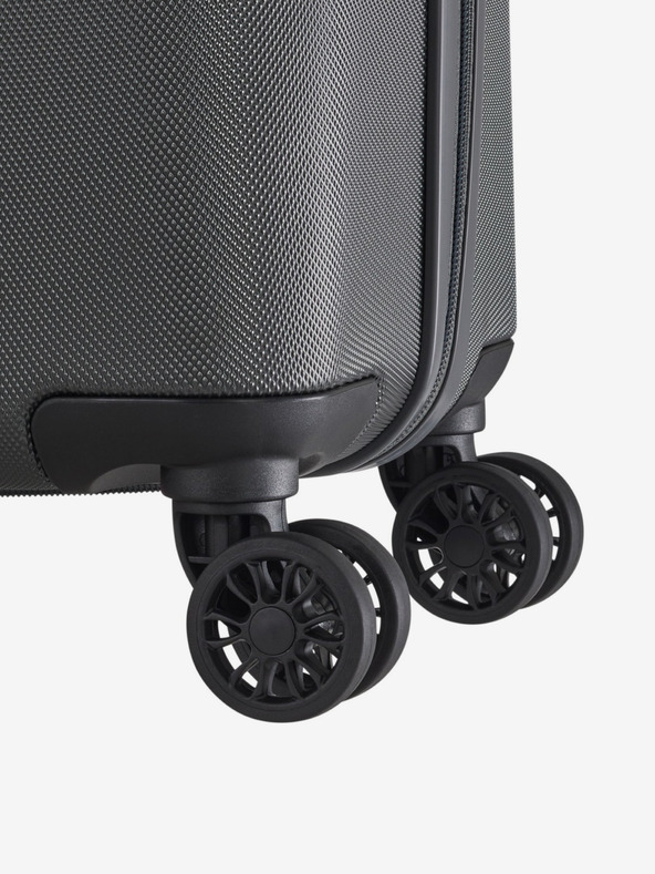 Travelite Тъмно сив пътнически куфар Travelite Bali M