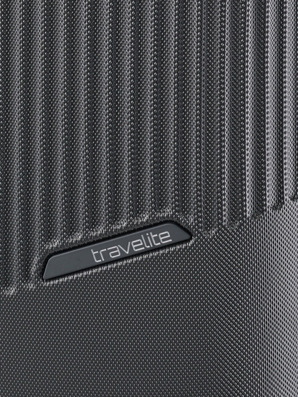 Travelite Тъмно сив пътнически куфар Travelite Bali M