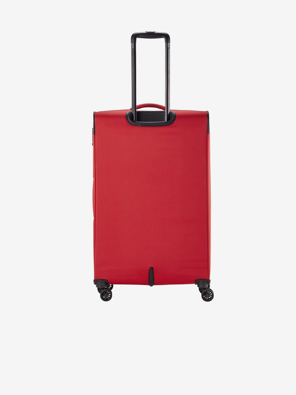 Travelite Комплект от три пътнически куфара Travelite Chios в червено S,M,L