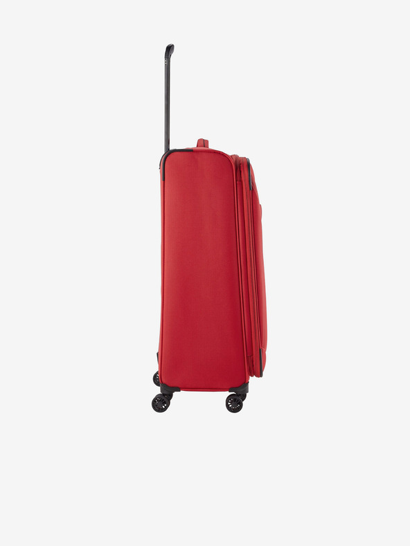 Travelite Комплект от три пътнически куфара Travelite Chios в червено S,M,L