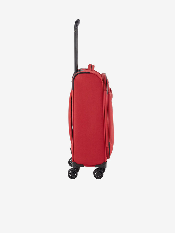 Travelite Комплект от три пътнически куфара Travelite Chios в червено S,M,L