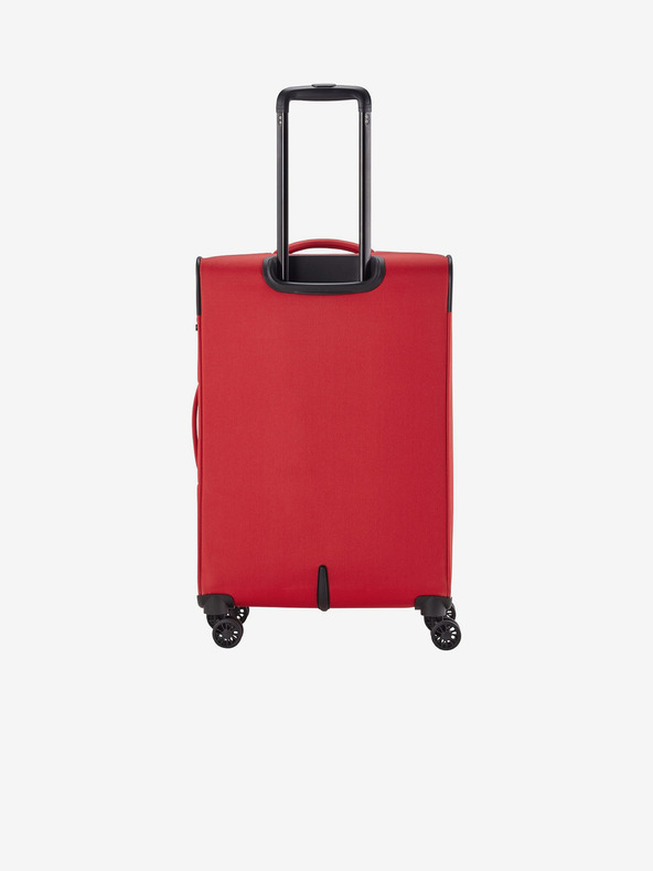 Travelite Комплект от три пътнически куфара Travelite Chios в червено S,M,L