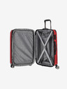 Travelite Комплект от три пътнически куфара Travelite City 4w в червено S,M,L