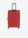 Travelite Комплект от три пътнически куфара Travelite City 4w в червено S,M,L