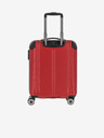 Travelite Комплект от три пътнически куфара Travelite City 4w в червено S,M,L