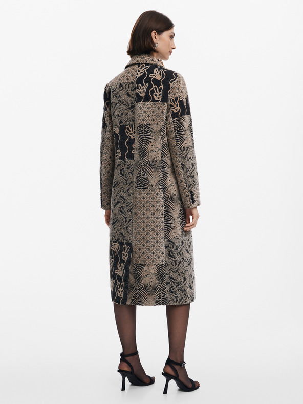 Desigual Desigual Niza палто с шарка за жени