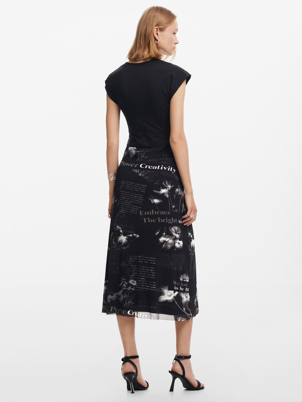 Desigual Дамска шарена рокля Desigual Good News