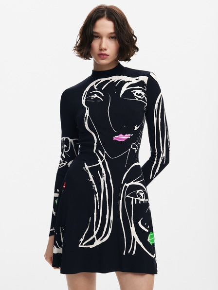 Desigual Desigual дамска рокля с десен Oregon