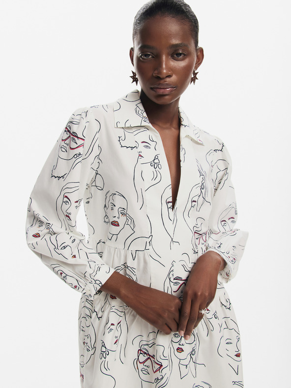 Desigual Дамска риза с шарки Desigual Louisville