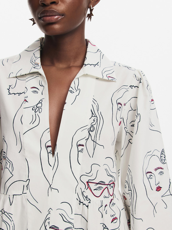 Desigual Дамска риза с шарки Desigual Louisville