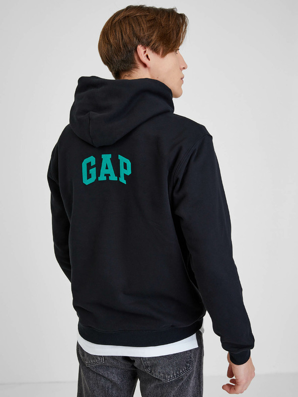 GAP Суитшърт с лого и качулка GAP