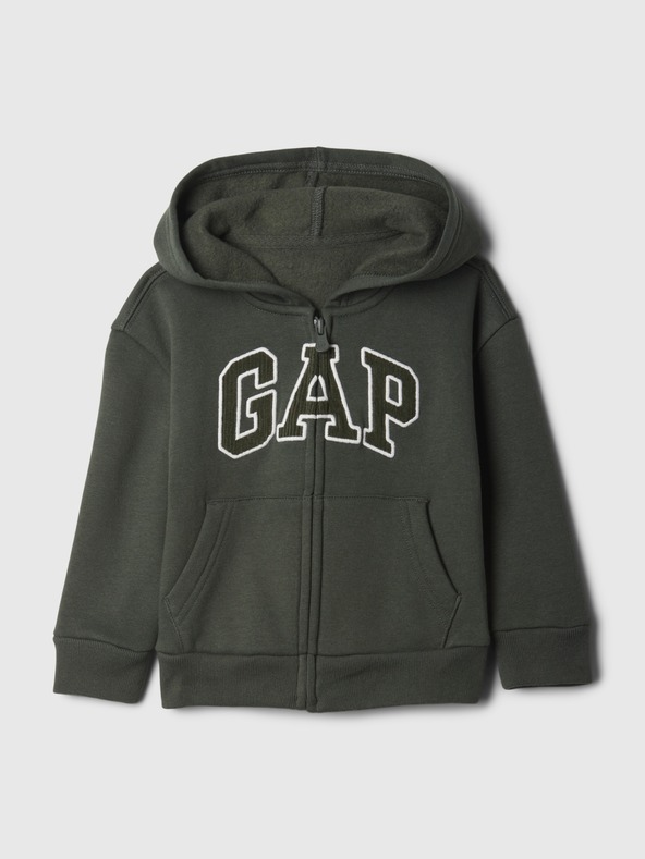GAP Бебешки суитшърт с логото на GAP