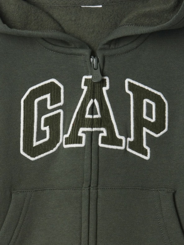 GAP Бебешки суитшърт с логото на GAP