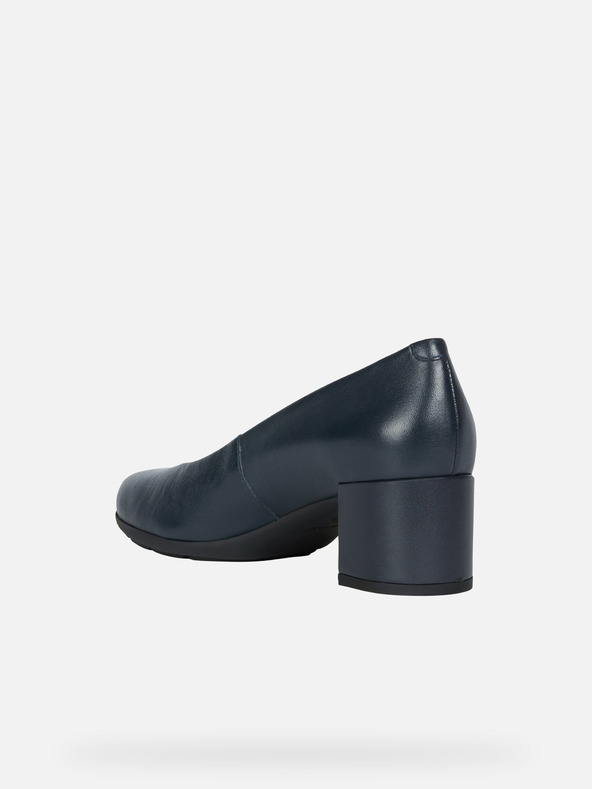 Geox Тъмносини дамски обувки с токче Geox New Annya Mid