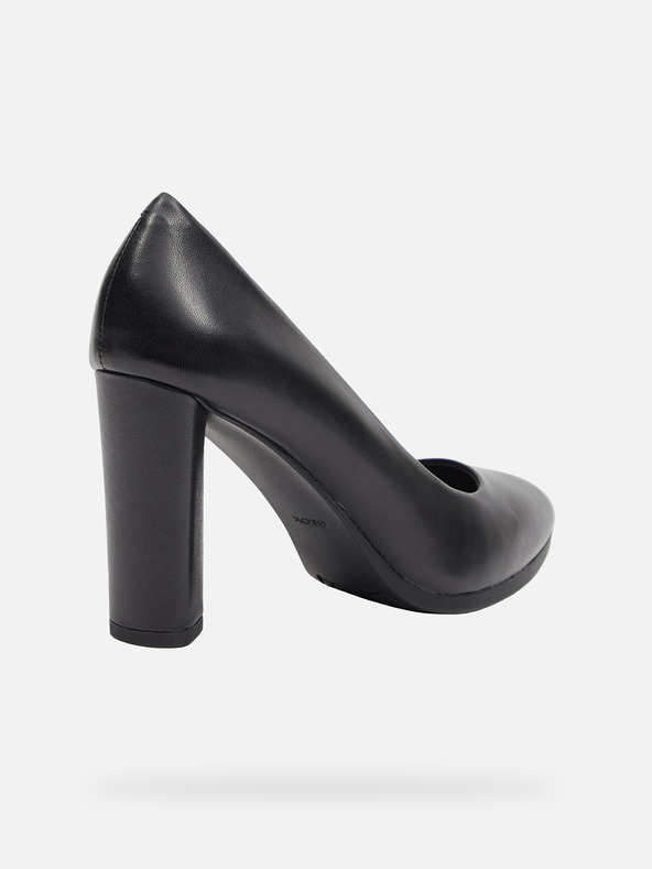 Geox Черни дамски обувки с токче Geox Walk Pleasure 90