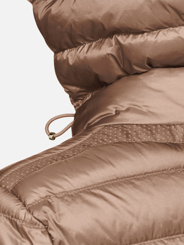 Geox Тъмнокафява дамска пухена яке Geox Jaysen