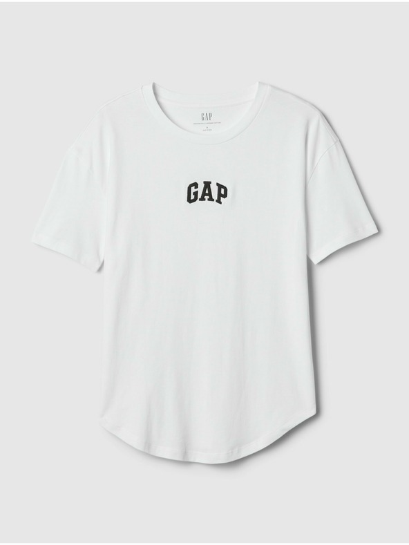 GAP Памучна тениска с логото на Gap