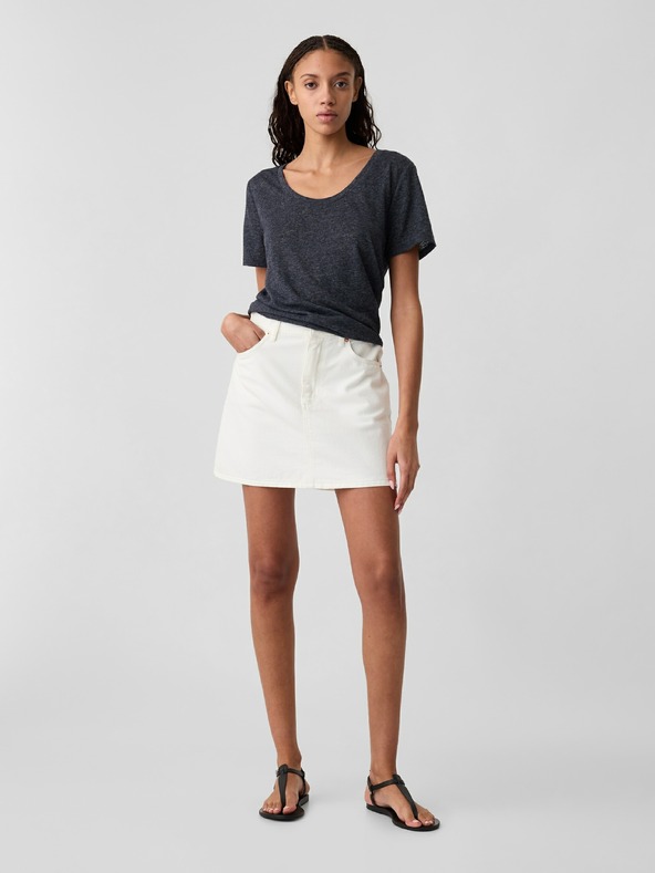 GAP Тениска GAP от лен