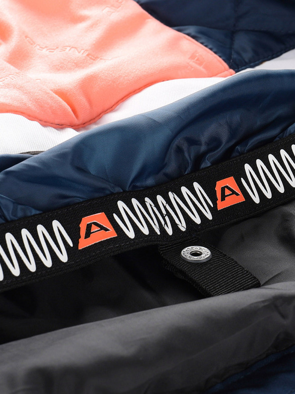 ALPINE PRO Дамско ски яке с мембрана ptx ALPINE PRO ZARIBA бяло