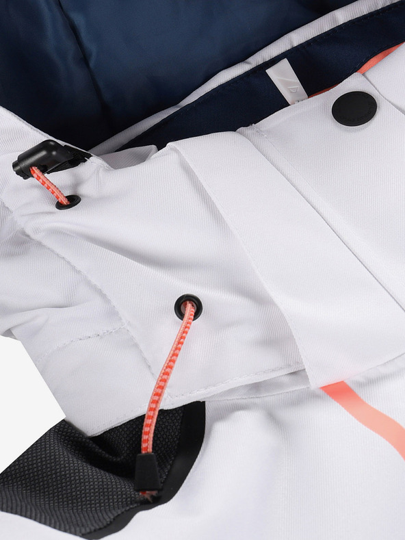 ALPINE PRO Дамско ски яке с мембрана ptx ALPINE PRO ZARIBA бяло