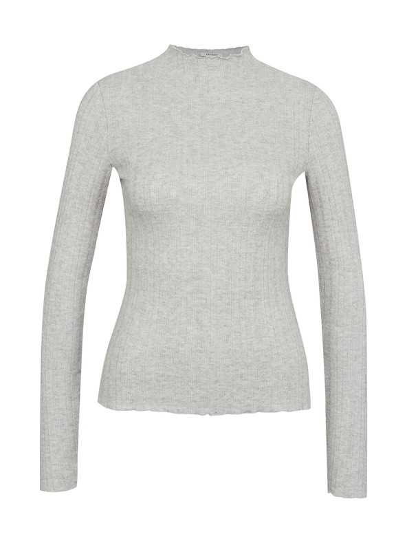 Orsay Сива дамска риза с дълъг ръкав ORSAY