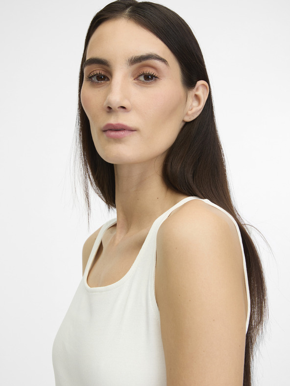 Orsay Бял дамски потник ORSAY