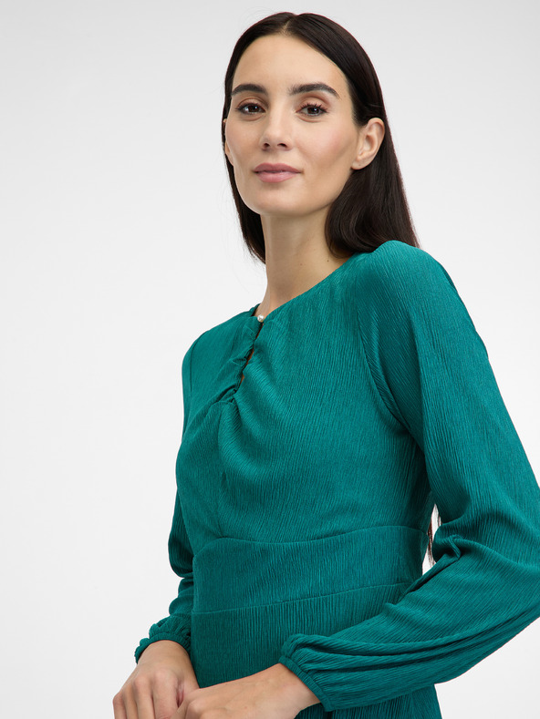 Orsay Зелена дамска миди рокля ORSAY