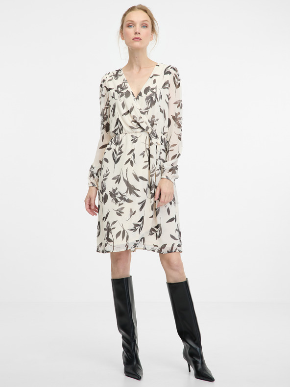 Orsay Сива дамска рокля с дължина до коляното ORSAY