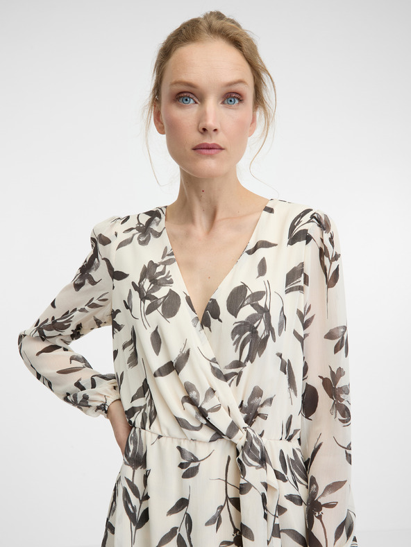 Orsay Сива дамска рокля с дължина до коляното ORSAY