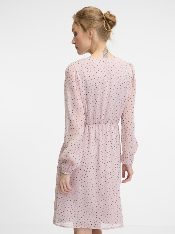 Orsay Светлорозова дамска рокля с дължина до коляното ORSAY