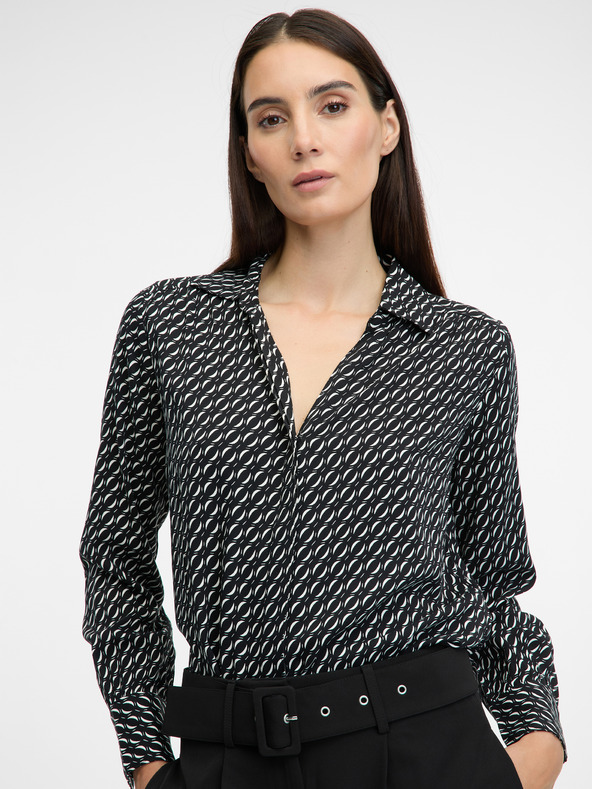 Orsay Тъмно сива дамска блуза ORSAY