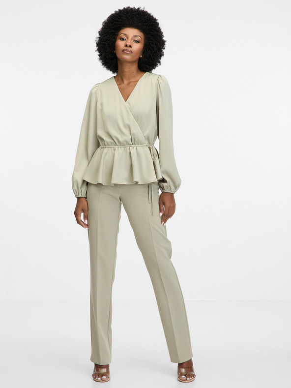 Orsay Дамска блуза в цвят каки ORSAY