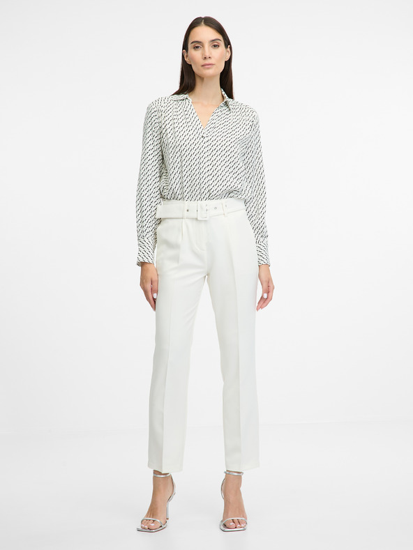 Orsay Кремав дамски панталон ORSAY