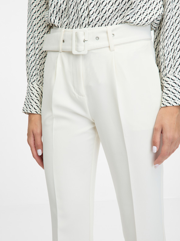 Orsay Кремав дамски панталон ORSAY