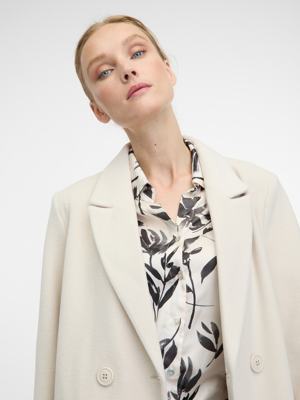 Orsay Кремаво дамско палто ORSAY