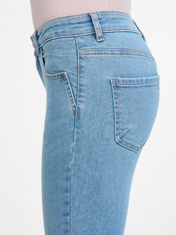 Orsay Светлосини дамски skinny fit дънки ORSAY