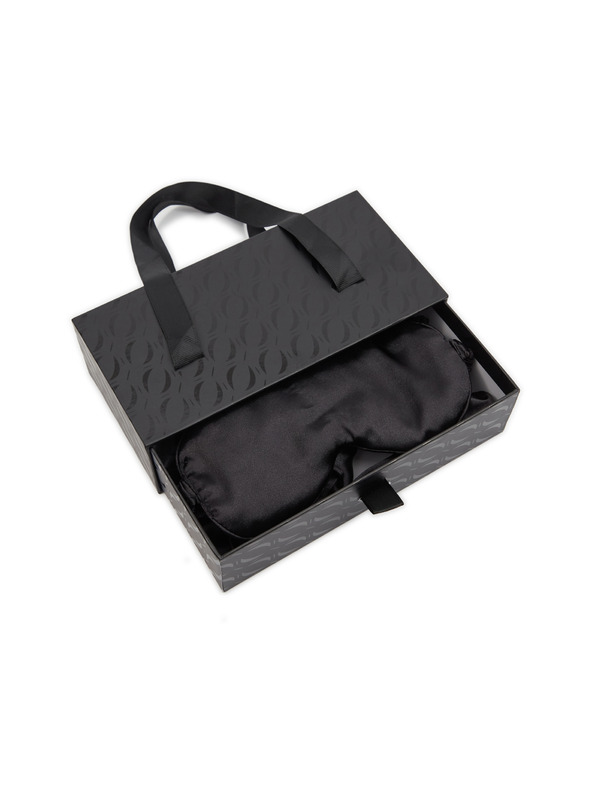 Orsay Черен дамски комплект аксесоари за сън в подаръчна кутия ORSAY