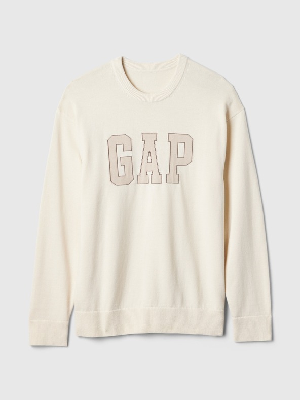 GAP Пуловер с логото на GAP