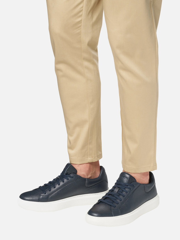 Geox Тъмно сини мъжки маратонки Geox Deiven