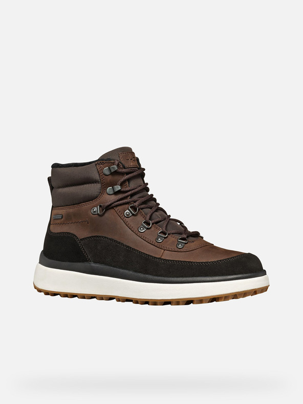 Geox Кафяви мъжки обувки Geox Granito + Grip A