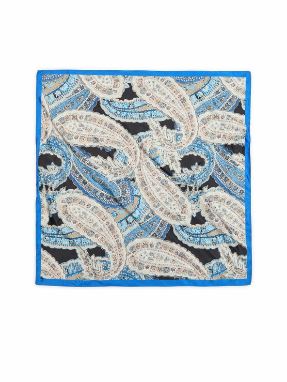 Orsay Синьо дамско фишу ORSAY