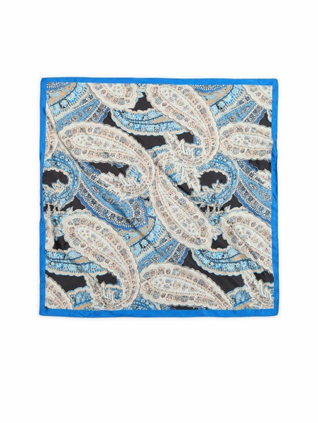 Orsay Синьо дамско фишу ORSAY